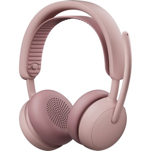 981-001521 - Logitech Zone Wireless 2 ES Teams for Business rose - Casque sans-fil et Bluetooth