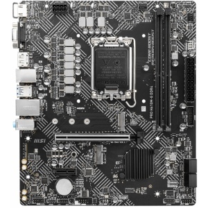 7D46-009R - MSI Pro H610M-G DDR4 - Carte mère Intel LGA1700 µATX H610 DDR4