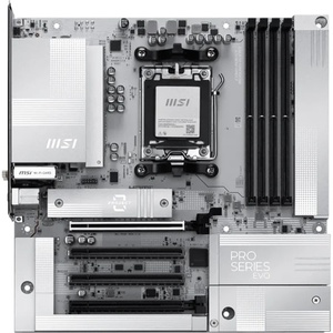 7E77-001R - MSI Pro B840M-P Evo WIFI6E PZ - Carte mère AMD AM5 µATX à connecteurs inversés B840 DDR5 Wi-Fi