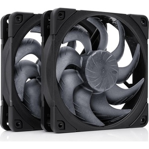 Noctua NF-A12x25 G2 PWM Sx2-PP chromax.black - Pack de 2 ventilateurs 120mm