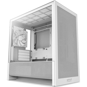 CC-H31FW-01 - NZXT H3 Flow (2025) White - Boîtier µATX avec fenêtre