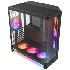 CC-H62FB-P1 - NZXT H6 RGB+ (2026) Black - Boîtier ATX avec fenêtre