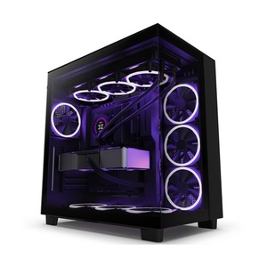 CM-H91FB-01 - NZXT H9 Flow Black - Boîtier ATX avec fenêtre
