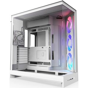 CM-H92FW-R1 - NZXT H9 Flow RGB (2025) White - Boîtier E-ATX avec fenêtre
