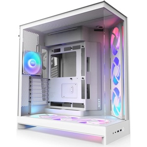 CM-H92FW-P1 - NZXT H9 Flow RGB+ (2025) White - Boîtier E-ATX avec fenêtre