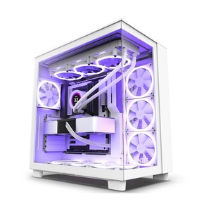CM-H91FW-01 - NZXT H9 Flow White - Boîtier ATX avec fenêtre