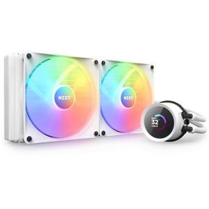 RL-KR280-W1 - NZXT Kraken 280 RGB Matte White - Watercooling 280mm blanc mat
