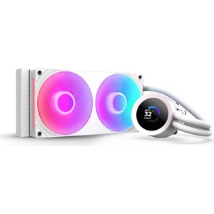 RL-KR240-W2 - NZXT Kraken Plus 240 RGB Matte White - Watercooling 240mm blanc mat
