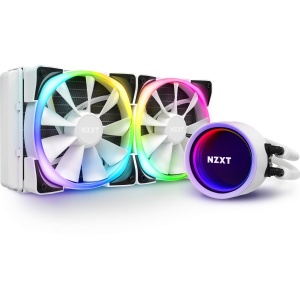 RL-KRX53-RW - NZXT Kraken X53 RGB Matte White 240mm