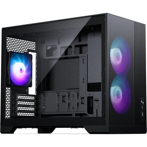 PH-XT325M_DBK01 - Phanteks XT M3 M25 Satin Black - Boîtier µATX avec fenêtre