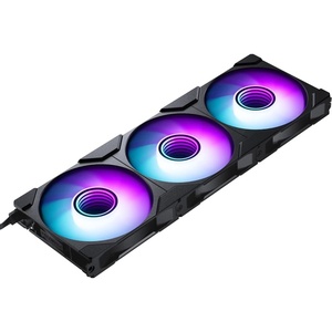 PH-F120M25_G2_DBK01_3P - Phanteks M25G2-120 D-RGB Black - Pack de 3 ventilateurs 120mm noir