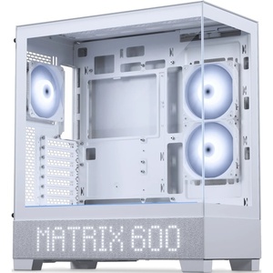 PH-XT523VM1_DWT01 - Phanteks XT View Matrix White - Boîtier ATX blanc avec fenêtre