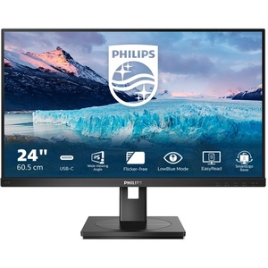 243S1/00 - Philips S-line 243S1 - 23.8" FHD 16:9 4ms IPS - HDMI, DP et USB-C (DP alt mode et PD 65W)