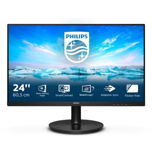 241V8LA/00 - Philips V-line 241V8LA - 23.8" FHD 16:9 4ms VA - VGA et HDMI