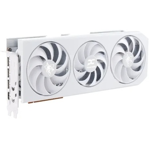 RX9070XT 16G-L/OC/WHITE - PowerColor Radeon RX 9070 XT 16GB Hellhound Spectral White - Carte graphique AMD