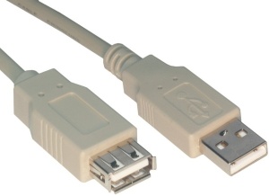 Rallonge USB 2.0 A/A female/male - 3m