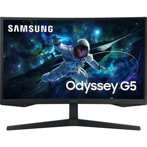 LS27CG552EUXEN | LS27CG554EUXEN - Samsung Odyssey G5 G55C (2024) - 26.9" QHD incurvé 1000R 16:9 1ms 165Hz VA FreeSync Premium - HDMI et DP