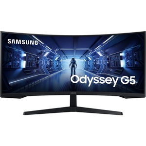 LC34G55TWWRXEN | LC34G55TWWPXEN - Samsung Odyssey G5 G55T - 34" WQHD incurvé 1000R 21:9 165Hz VA FreeSync Premium - HDMI et DP