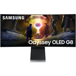 LS34DG850SUXEN | LS34DG850SUXDU - Samsung Odyssey G8 G80SD - 34" incurvé 1800R WQHD 21:9 0.03ms 175Hz OLED FreeSync Premium Pro - 2x HDMI et DP