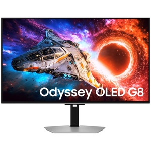 LS32HG800SUXEN | LS32HG802SUXEN - Samsung Odyssey G8 G80SH - 32" UHD 4K 16:9 0.03ms 240Hz OLED - 2x HDMI, DP et USB-C (DP alt mode + PD 98W)