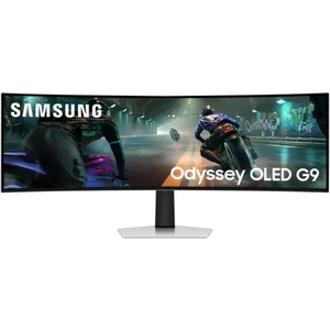 LS49DG910SUXEN - Samsung Odyssey G9 G91SD - 49" DQHD incurvé 1800R 32:9 0.03ms 144Hz OLED G-Sync Compatible - µHDMI, HDMI et DP