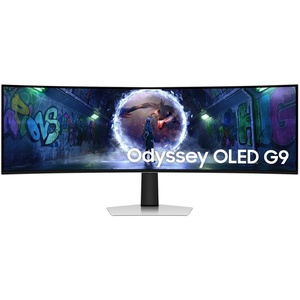 LS49DG934SUXEN - Samsung Odyssey G9 G93SD - 49" incurvé 1800R DQHD 32:9 0.03ms 240Hz OLED FreeSync Premium Pro - µHDMI, HDMI et DP