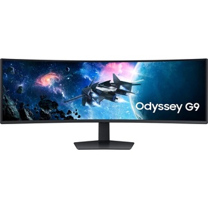 LS49CG950EUXEN | LS49CG954EUXEN - Samsung Odyssey G9 G95C - 49" 5120x1440 (DQHD) incurvé 1000R 32:9 1ms 240Hz VA G-Sync Compatible - 2x HDMI et DP