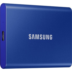 MU-PC500H/WW - Samsung T7 500GB Blue - SSD externe USB-C vers USB-A et USB-C