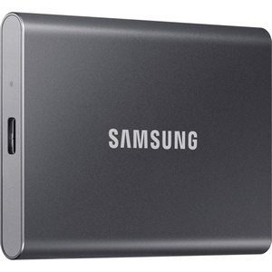 MU-PC500T/WW - Samsung T7 500GB Gray - SSD externe USB-C vers USB-A et USB-C