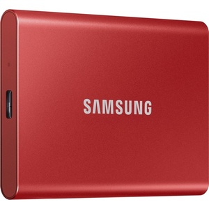 MU-PC500R/WW - Samsung T7 500GB Red - SSD externe USB-C vers USB-A et USB-C