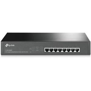 TL-SG1008MP - TP-Link TL-SG1008MP - Switch PoE+ 8 ports Gigabit - Rackable 19"