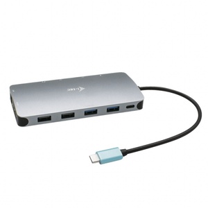C31NANODOCKPROPD - i-tec - Station d’accueil USB-C triple écran avec HDMI, 2x DP, LAN et PD 100W