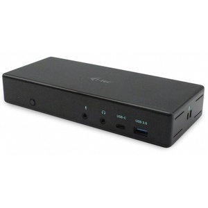 C31QUATTRODOCKPD - i-tec - Station d’accueil USB-C quadruple écran avec 2x HDMI, 2x DP, LAN et PD 85W (chargeur inclus)