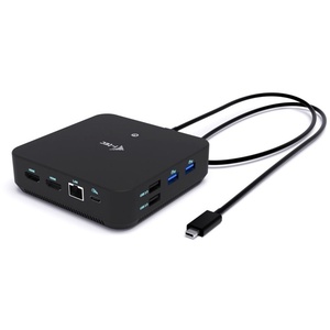 C31TRIPLEVIDEODPPRO - i-tec - Station d’accueil USB-C triple écran avec 2x HDMI, DP, LAN et PD 100W