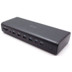 CA6MONITORDOCKPD - i-tec - Station d’accueil USB-C sextuple écran avec 2x HDMI, 2x DP, 2x USB-C, LAN et PD 140W (chargeur inclus)