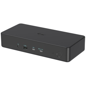 CADUAL4KDOCKPD2 - i-tec - Station d’accueil USB-C double écran avec 2x HDMI, 2x DP, LAN et PD 100W (chargeur inclus)