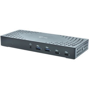 CATRIPLE4KDOCKPD2 - i-tec - Station d’accueil USB-C triple écran avec 3x HDMI, 2x DP, LAN et PD 100W (chargeur inclus)