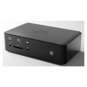 TB5QUATTRODOCKPD - i-tec - Station d’accueil USB-C quadruple écran avec 2x HDMI, 2x USB-C, LAN et PD 140W (chargeur inclus)