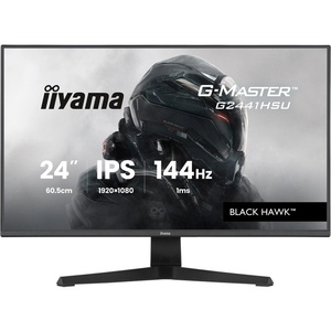 G2441HSU-B1 - iiyama G-Master G2441HSU-B1 Black Hawk - 23.8" FHD 16:9 1ms 144Hz IPS FreeSync - HDMI et DP
