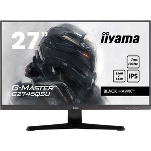 G2745QSU-B2 - iiyama G-Master G2745QSU-B2 Black Hawk - 27" QHD 16:9 1ms 100HZ IPS FreeSync - HDMI et DP