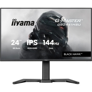 GB2441HSU-B1 - iiyama G-Master GB2441HSU-B1 Black Hawk - 23.8" FHD 16:9 1ms 144Hz IPS FreeSync - HDMI et DP