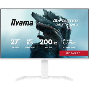 GB2771QSU-W1 - iiyama G-Master GB2771QSU-W1 Red Eagle - 27" QHD 16:9 0.3ms 200Hz IPS G-Sync Compatible - 2x HDMI et DP
