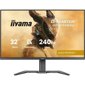 GB3295QSU-B1 - iiyama G-Master GB3295QSU-B1 Gold Phoenix - 31.5" QHD 16:9 0.4ms 240Hz VA FreeSync Premium - 2x HDMI et DP