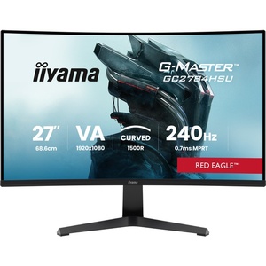 GC2784HSU-B1 - iiyama G-Master GC2784HSU-B1 Red Eagle - 27" FHD incurvé 1500R 16:9 0.7ms 240Hz VA - HDMI et DP