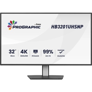 HB3201UHSNP-B1 - iiyama ProGraphic HB3201UHSNP-B1 - 31.5" " UHD 4K 16:9 4ms IPS - HDMI, DP et USB-C (DP Alt Mode et PD 96W)