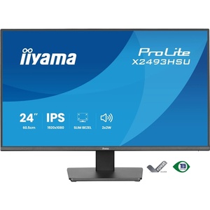 X2493HSU-B1 - iiyama ProLite X2493HSU-B1 - 23.8" FHD 16:9 1ms 120Hz IPS Adaptive Sync - HDMI et DP