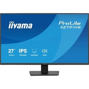 X2791HS-B1 - iiyama ProLite X2791HS-B1 - 27" FHD 16:9 1ms 120Hz IPS Adaptive Sync - HDMI et DP
