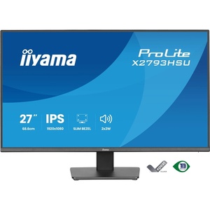 X2793HSU-B1 - iiyama ProLite X2793HSU-B1 - 27" FHD 16:9 1ms 120Hz IPS Adaptive Sync - HDMI et DP