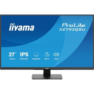 X2793QSU-B1 - iiyama ProLite X2793QSU-B1 - 27" QHD 16:9 1ms IPS - HDMI et DP