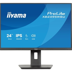 XB2495WSU-B1 - iiyama ProLite XB2495WSU-B1 - 24.1" WUXGA 16:10 4ms 100Hz IPS Adaptive Sync - HDMI et DP